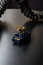 Geyik Figürlü Dekoratif Kibrit Kutusu